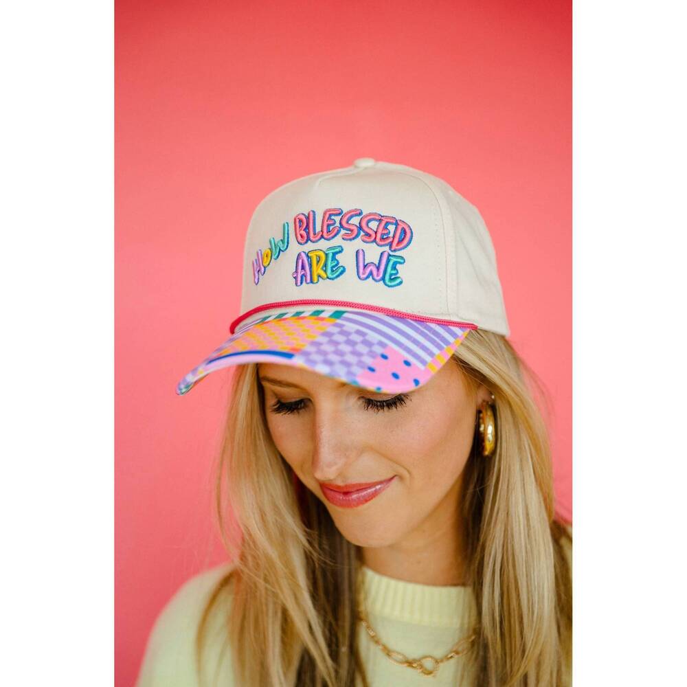 NEW SOUTHERN GRACE how blessed are we hat in beige